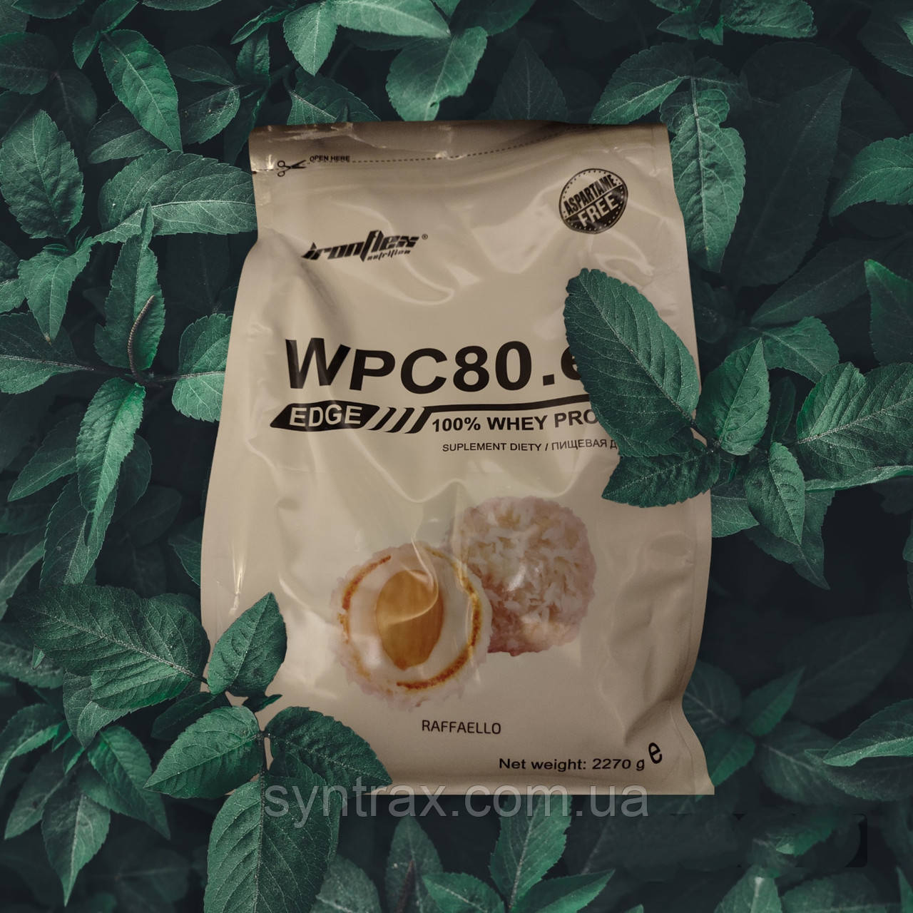 Сироватковий протеїн IronFlex whey	WPC 80 2270g