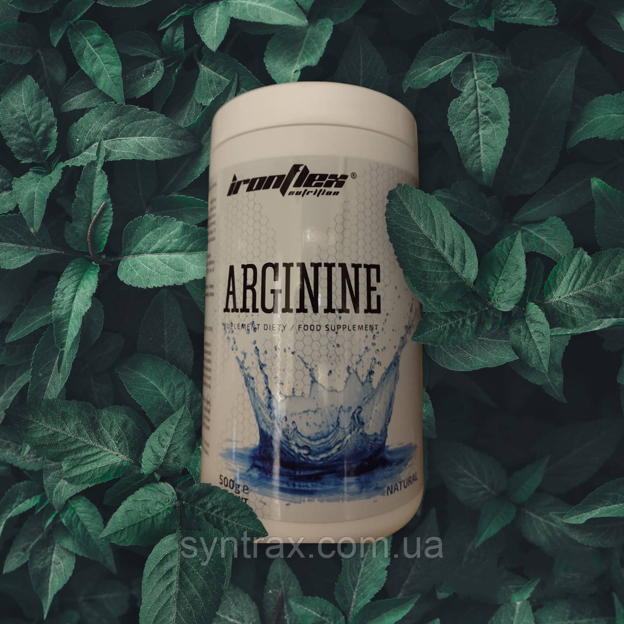 IronFlex Arginine 500g, зі змаками аргінін амінокислота