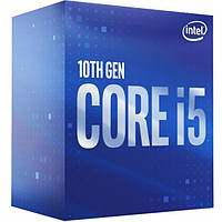 Intel ЦПУ Core i5-10400F 6C/12T 2.9GHz 12Mb LGA1200 65W w/o graphics Box  E-vce - Знак Качества