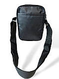 Барсетка сумка для через плече Оксфорд тканина 1000D плюс сітка Спортивні сумка унісекс ОПТ, фото 6