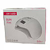 LED UV LED-льод уФ лампа Sun5 сан5 48вт для нарощування нігтів, гель-лак Живлення USB Рожева, фото 6