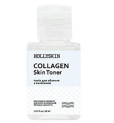 Тонік для обличчя HOLLYSKIN Collagen Skin Toner (travel size) 30 ml