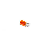 Лампа 12V 5Вт тваринницьких ферм / габарит. скл. цок W2.1x9.5d, Amber (ДИАЛУЧ) 92121Y Amber