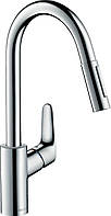 Hansgrohe Смеситель Focus для кухонной мойки 31815000 E-vce - Знак Качества