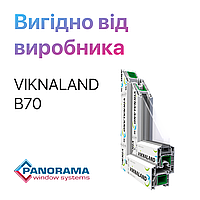 Окна металлопластиковые VIKNALAND B70