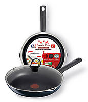 Tefal Сковорідка з кришкою Family Day 28 см  E-vce - Знак Якості