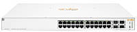 HP Комутатор HPE Aruba Instant On 1930, 24xGE, 4x1/10GE SFP ports, 195W PoE Class 4, LT Warranty E-vce - Знак