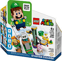 LEGO Конструктор Super Mario Приключения вместе с Луиджи. Стартовый набор 71387 E-vce - Знак Качества