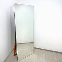 Безрамное зеркало с закругленными краями 170/70 см