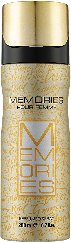 Fragrance World Memories pour Femme Дезодорант, 200 мл
