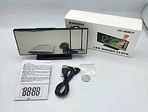 Годинник настільний із проєкцією часу на стелю з LED-дисплеєм і будильником, електронний цифровий годинник