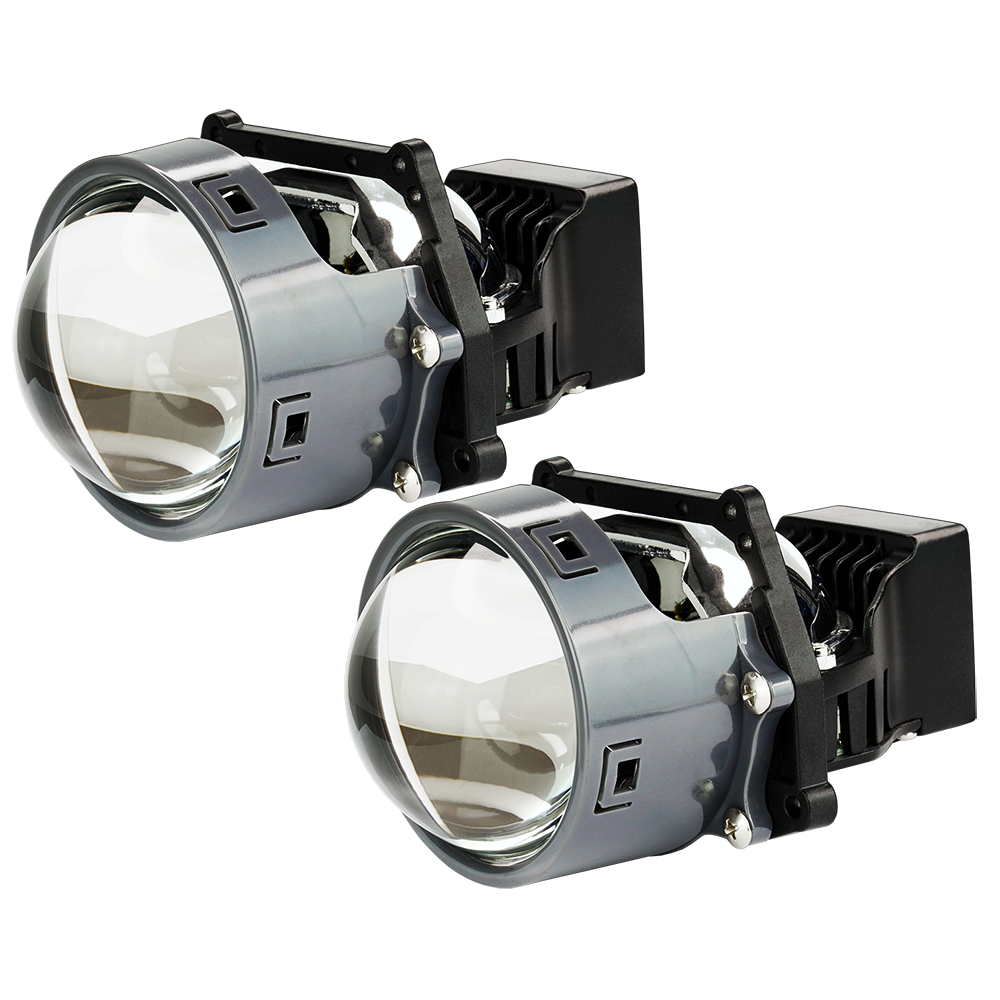 BiLED лінзи автомобільні DriveX Bi Led D1 3.0" 50W 5000K 12V Dual-chip