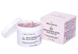 Скраб для обличчя з гіалуроновою кислотою HOLLYSKIN Hyaluronic Acid Face Scrub