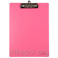 Планшет (клипборд) Axent 2515-10 с зажимом розовый, формат А4