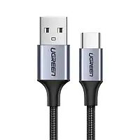 Дата-кабель Ugreen US288 USB (тато) - USB Type-C (тато), 0.5m Black (60125)