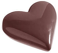 Форма для шоколада сердце 119 мм Chocolate World (CW1148)