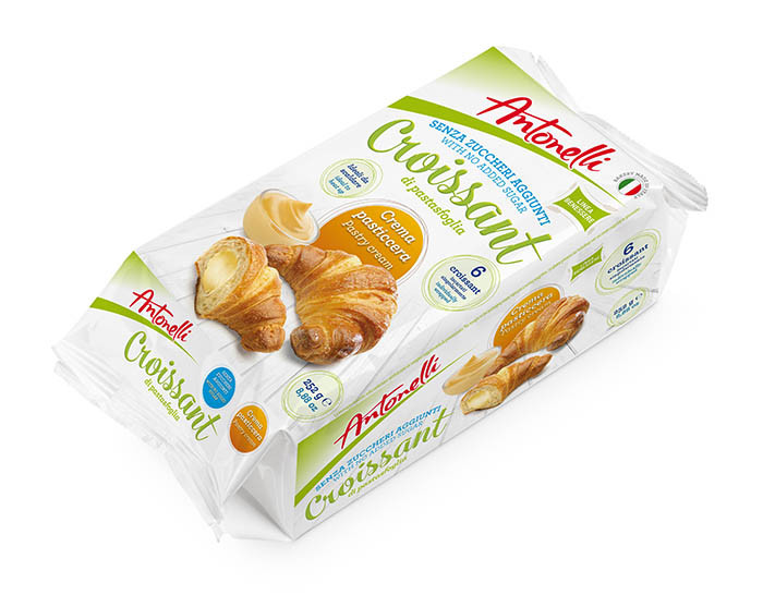 Круасани Antonelli Pastry Cream без цукру, 250г