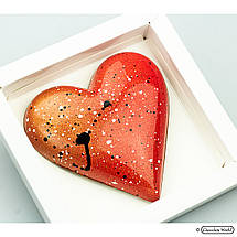 Форма для шоколаду серце 119 мм Chocolate World (CW1148), фото 4