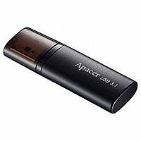 USB флеш-накопитель, флешка Apacer USB3.1 AH25B 64GB Black(AP64GAH25BB-1)