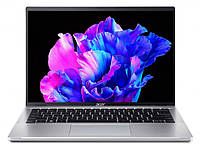 Acer Ноутбук Swift Go 14" SFG14-71 14" 2.2K IPS, Intel i7-1355U, 16GB, F512GB, UMA, Lin, серебристый E-vce -