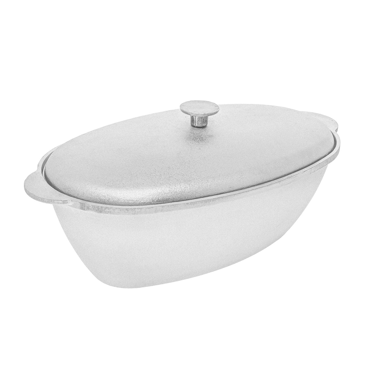 Гусятниця алюмінієва з кришкою 4 л