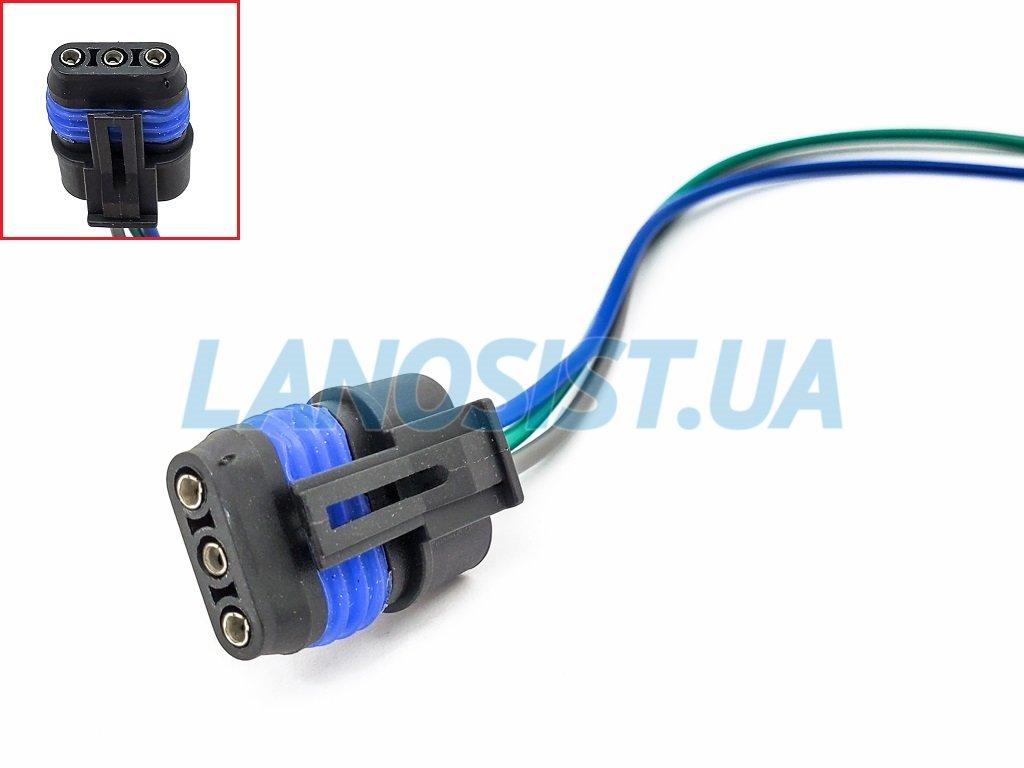 Роз'єм проводки електрокоректора фар Ланос Сенс Україна