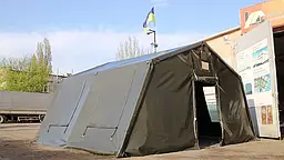 Намет військовий польовий "британка", намет із ПВХ тканини