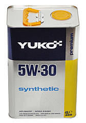 Масло YUKO SUPER SYNTHETIC C3 5W-30 SAE API SN/CF 4л