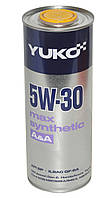 Масло YUKO MAX SYNTHETIC 5W-30 SAE API SN 1л