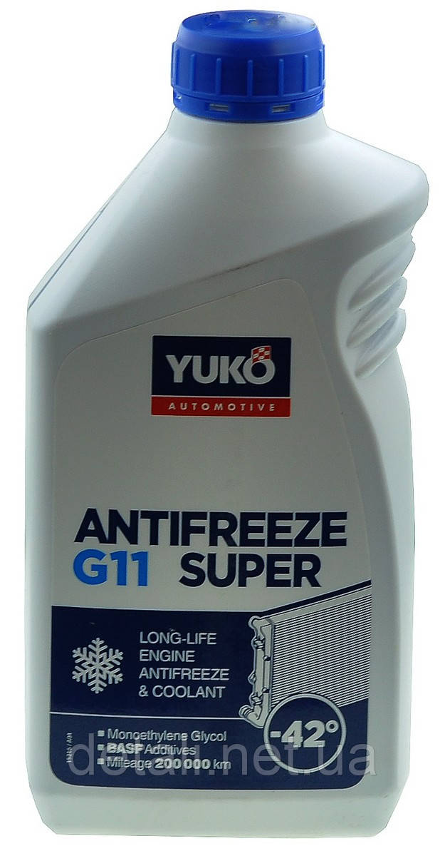 Антифриз-40 YUKO Super G11 синий (-37С .+115С) 1 кг (ID#1508135064 ...