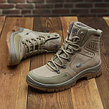 Зимові тактичні чоловічі та жіночі черевики берці model-505-З натуральна шкіра, фото 8