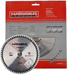 Пильний диск по дереву Haisser 250х30 60 зуб - 1 шт