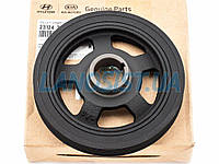 Шків колінвалу Carens Ceed Cerato Rio Soul Sportage Accent Elantra i30 MOBIS (Diesel) 231242A001