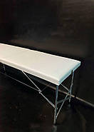 Стартовий набір «beauty» білий: косметологічна кушетка, етажерка, стілець для майстра, масажу, фото 4