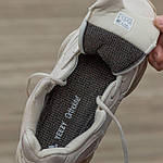 Чоловічі зимові кросівки Adidas Yeezy 500 Beige (бежеві) спортивні світлі термо кроси I1561 топ, фото 8