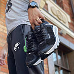 Чоловічі кросівки Nike Air Max 2013 X Stussy Fossil (чорні Нс білим) спортивні легкі кроси сітка Ж3578 топ, фото 5
