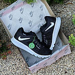 Чоловічі кросівки Nike Air Max 2013 X Stussy Fossil (чорні Нс білим) спортивні легкі кроси сітка Ж3578 топ, фото 10