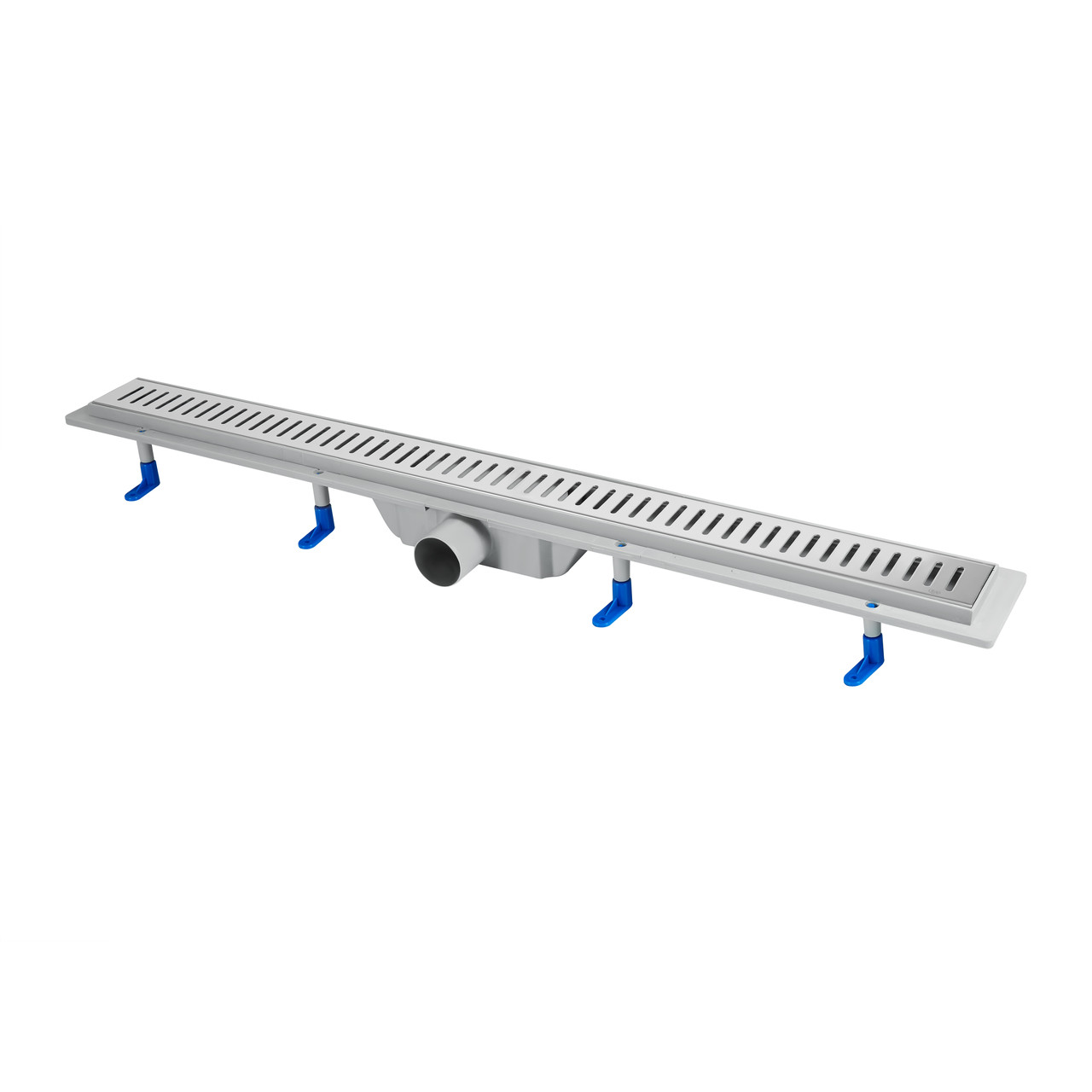 Трап Qtap Dry FA304-900 лінійний з сухим закривом та нержавіючою решіткою 900х73 Baumar - Час Купувати