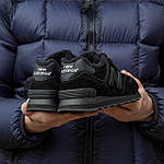 Жіночі зимові кросівки New Balance 574 Winter All Black (чорні) модні спортивні кроси на хутрі I1542 топ, фото 8