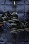 Жіночі зимові кросівки New Balance 574 Winter All Black (чорні) модні спортивні кроси на хутрі I1542 топ, фото 10