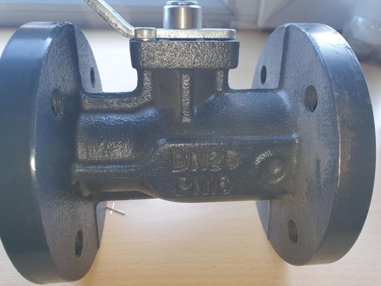 Кран шаровый Ду 25 фланцевый чугунный IVR Италия (ID#2005010609), цена ...