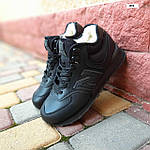 Жіночі кросівки New Balance 574 (чорні) зимові спортивні кроси 3859 Нью Беленстоп, фото 9