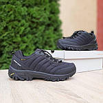 Чоловічі кросівки Merrell Vibram Cordura (чорні з білим) модні зимові кросівки 4010 Мереллтоп, фото 10