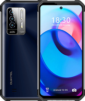 OUKITEL WP27 12/256GB Night Vision, 8500 мА·год, 64 МП, NFC, Android 13, IP69K, Дисплей 6.8" FHD+ 120 Гц