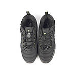 Чоловічі кросівки Merrell Vibram Cordura (чорні із салатовим) модні зимові кросівки 3935 Мерреллтоп, фото 6