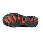 Чоловічі зимові кросівки Merrell Vibram Cordura (чорні з червоним) модні низькі кросівки 3933 Мерелл топ, фото 4