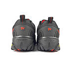 Чоловічі кросівки Merrell Vibram Cordura (чорні з червоним) модні зимові кросівки 3933 Мереллтоп, фото 5