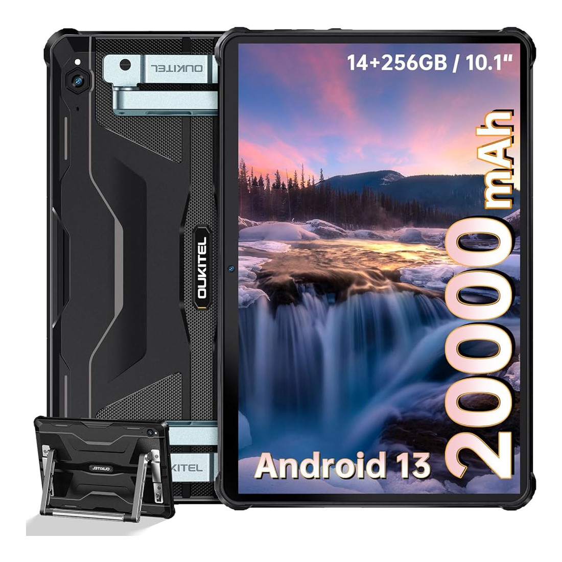 Планшет Oukitel RT6 8Gb/256Gb 20000mAh противоудрный защищенный Pad 2 Sim