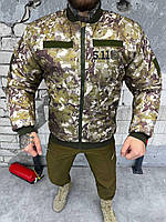 Тактическая зимняя куртка бомбер 5.11 с подкладкой Omni-Heat варан Куртка мембранная на синтепоне варан