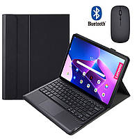 Чохол-клавіатура Smart Cover + Мишка для Lenovo Tab M10 Plus 3rd Gen 10.61" Ukr+Ru+En Black